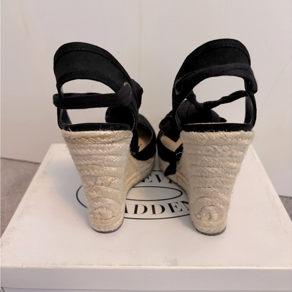Steve Madden Womens Barre Espadrille Wedge Sandal - Picture 9 of 10